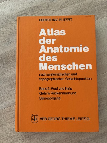 Atlas der anatomie des - atlas,