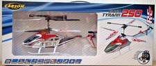 Carson Easy Tyrann 250 RC Helikopter 2.4GHz RTF LED FSK14 NEU OVP
