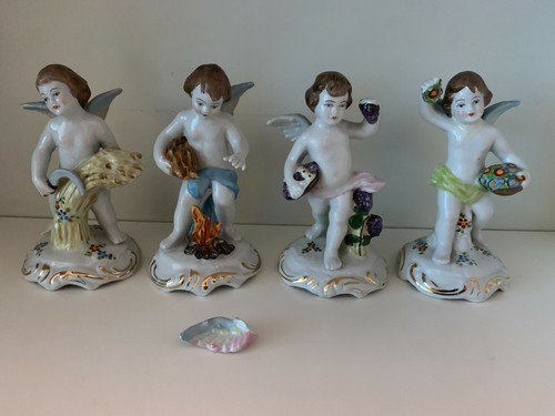 Porzellan figuren engel - 4,