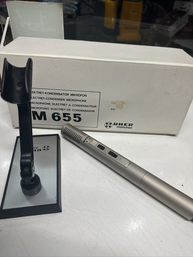Uher stereo mikrofon 655 - stereo, m