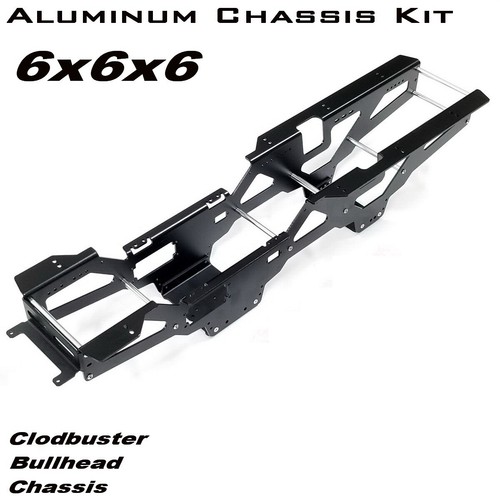 Aluminum 6x6 chassis kit - 6x6, for