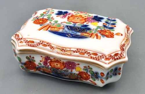 Meissen porzellan deckeldose - porzellan,