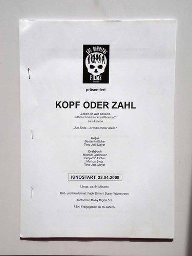 Kopf oder zahl mark - zahl,