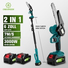 Akku Kettensäge 2 IN 1