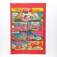 1979 Hubba Bubba Kaugummi Wrigley's Werbeanzeige Werbung Reklame Advertising
