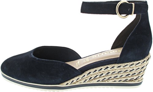 Tamaris damen keilsandale blau - tamaris,