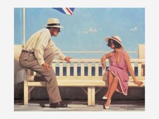 Jack Vettriano - verschiedene Motive 1, auf Elfenbeinkarton, 30 x 40 cm