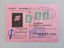 Beleg Raketenpost 1964
