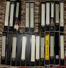 23x VHS Videokassetten bespielt mit Filmen/Konzerten (3/3)