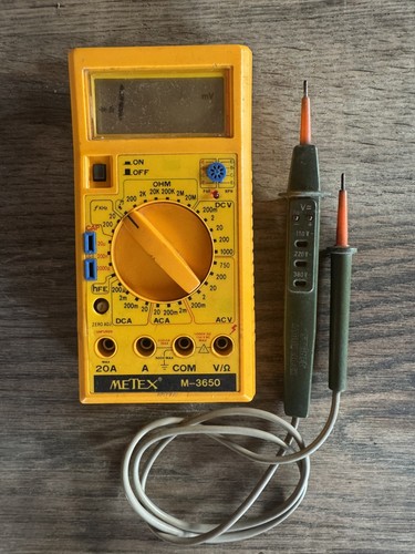Digital multimeter metex - multimeter,