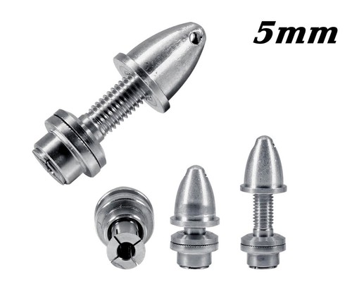 Alu spinner 5mm - 5mm, welle