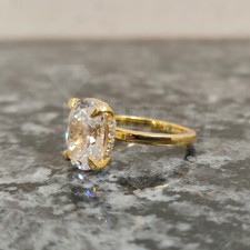 Karat oval diamant - 2,54,