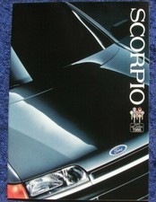 Ford Scorpio CL, GL, Ghia, 4x4 Prospekt 10.1986