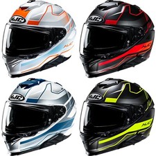 HJC Motorrad Helm i71 Iorix - Integralhelm mit Sonnenblende und Pinlock®-Scheibe