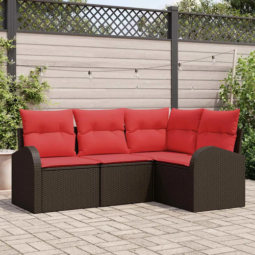 Gartensofa set mit kissen - gartensofa-set,