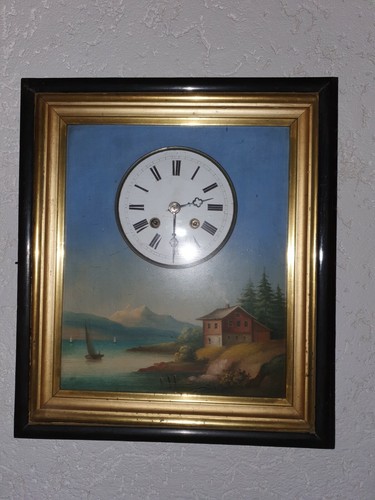 Bilderuhr rahmenuhr ölbild - rahmenuhr,