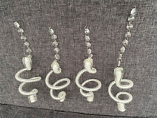 Kristal-Glas Lüster Gehänge Kugel+ 4 Ersatzteile für Leuchte