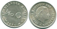 1/10 GULDEN 1970