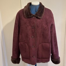 Damen Pullover Wildleder Jacke