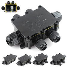 2-6 Wege Wasserdichte Abzweigdose Verteilerdose Anschlussdose Verbinder IP68 DHL