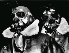 Militär Piloten Atemmaske-Atembeutel, Ambu, aus Latex Gummi