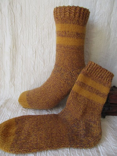 Wollsocken handgestrickt