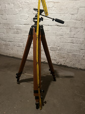 Holzstativ DDR Kamerastativ, Fernrohr bis knapp 2 Meter ausziehbar