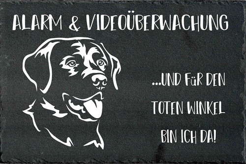 Labrador hundewarnschild - labrador,