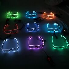 LED-Brille Leuchtbrille Festival Party Jungesellenabschied m Batt-sofort bereit