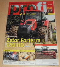 schöne alte Traktor - / Landtechnik - Zeitschrift "profi" - 5/2016