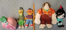 5 x Figuren - Disney - Ralph Reichts & Venelope - Ernie & Bert - Kirmesgewinn!