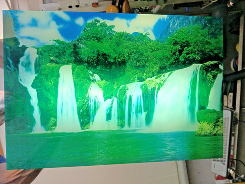 Wandbild,Wasserfall,Animiertes