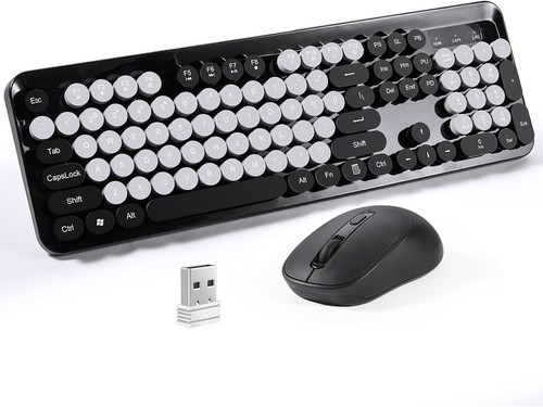 Kabelloses tastatur maus set - maus,