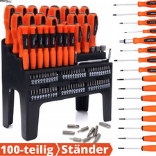 Schraubendreher Set Bithalter Bits Ständer Präzisions Schraubenzieher 100-teilig