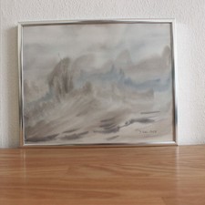 Original Aquarell Bild