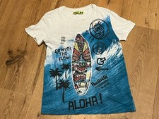 Desigual T-Shirt Surfen, Wendepailletten, Gr. 146 152 158, 11-12 Jahre