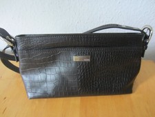 Disser Damen Handtasche Tasche schwarz Leder