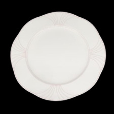 Villeroy & Boch Palatino: Speiseteller / flacher Teller (rotes Dekor) - deutlich