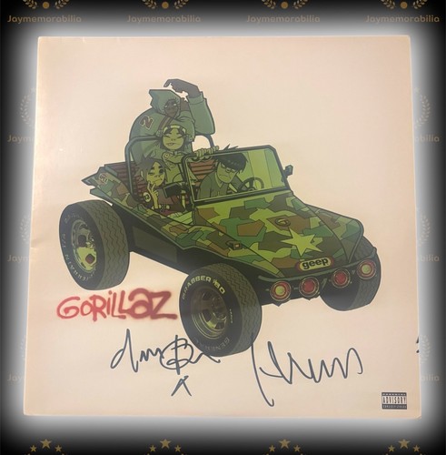 Signiert gorillaz damon - damon, albarn