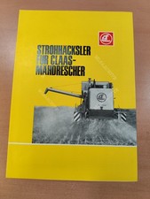 Claas Strohhäcksler Mähdrescher Prospekt Landwirtschaft traktor M3
