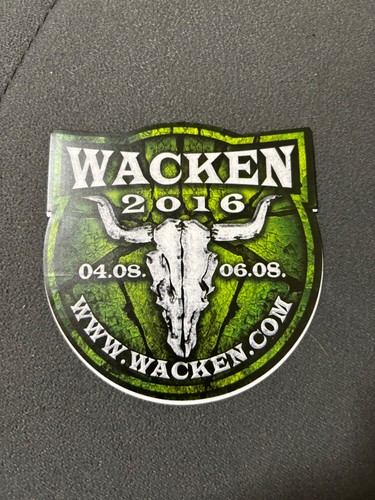 Wacken 2016 aufkleber - wacken,