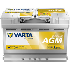 Varta A7 (E39) Silver Dynamic
