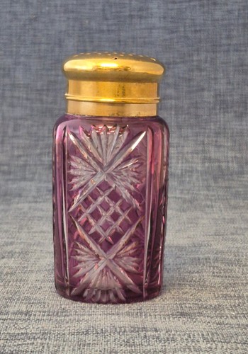 Antiker streuer amethyst - streuer,