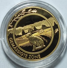 Klimazone  Deutschland in .333 Gold  PP    # H 5285