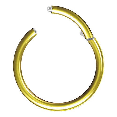Septum piercing clicker ring - clicker,