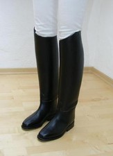 Petrie Echtleder Reitstiefel Gr. 38 neu - klasse Reiter Stiefel aus echtem Leder
