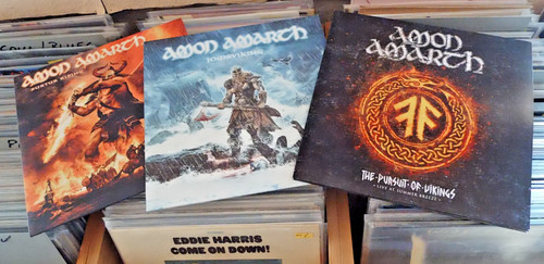 Amon amarth vinyl sammlung - amon,