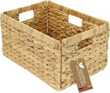 HMF Aufbewahrungskorb Korb geflochten aus Wasserhyazinthe passend für Billy 