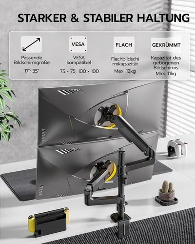 Ares wing monitor - monitor, halterung