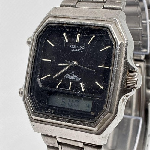 Seiko silver wave h449 - silver, h449-502a